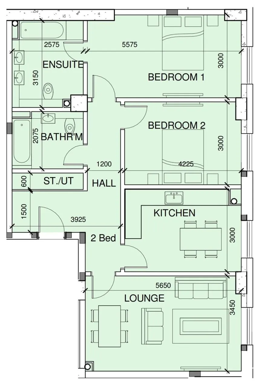 Obyekt kirayə verilir Xətai r., Bakı, 94 m² – 2 550 ₼/ay